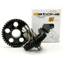 Gstone(Gストーン) 軽量セカンダリギア圧入済みセット GTタイプ 11×44T TA-GST-MT115 バイク 駆動系ギア(2)