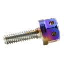 JSM(ジェイエスエム) ヘキサゴンヘッド PVDチタンコート ボルト M3×10mm P0.5mm TA-JSM-BT189TI バイク