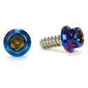 JSM(ジェイエスエム) ヘキサゴンヘッド PVDチタンコート タッピングスクリュー M5×12mm TA-JSM-BT003TI バイク ネジ・ビス