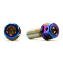 JSM(ジェイエスエム) ヘキサゴンヘッド PVDチタンコート ボルト M4×10mm P0.7mm TA-JSM-BT207TI バイク