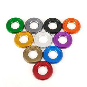 JSM アルマイトカラーワッシャー グリーン M8ソケットボルト TA-JSM-BT117GN バイク