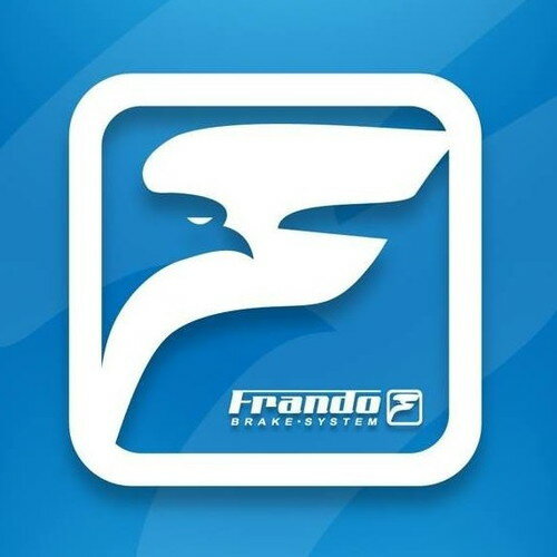 Frando 9GA 2ポット・キャリパー ハードアルマイト バイク