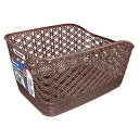 パナソニックサイクルテック(Panasonic) 【純正部品】リアバスケット 樹脂製 27L ブラウン SCB207AS 自転車