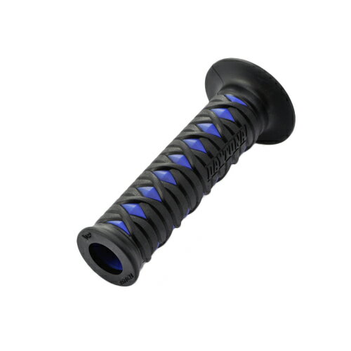 DAYTONA(デイトナ) グリッピーグリップ GG-D-KATANA エンド貫通 φ22.2用 全長120mm ブラック/ブルー 99264 バイク