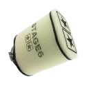 KN企画(ケーエヌキカク) Air Filter Stage6 Double Layer LARGE 70mm ホワイト SG6-FILTER-12-W バイク...