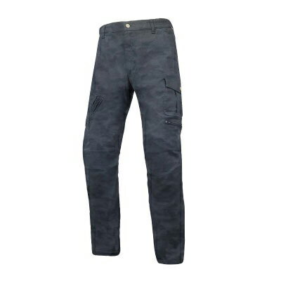 ROUGH&ROAD(ラフ&ロード) RR7476LF ライドフィットカーゴストレッチコットンパンツルーズフィット ブラックカモ LW RR7476LFK-CM3 バイク