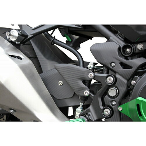 SPEEDRA(スピードラ) ヒールプレート 左右セットドライカーボン 綾織艶消し CKA1208TM バイク ステップ・ステップゴム