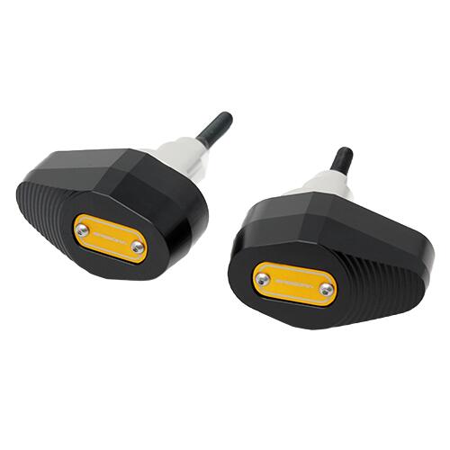 SPEEDRA フレームスライダー シルバー/ゴールド AFSSU01SRGD バイク 外装