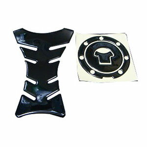 KN企画 タンクパッド 保護シール ブラック TP-BK バイク