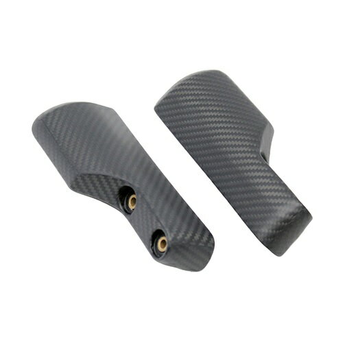 SPEEDRA フロントフォークガード 左右セット ドライカーボン 平織艶あり CHO0702PG バイク 外装パーツ(2)