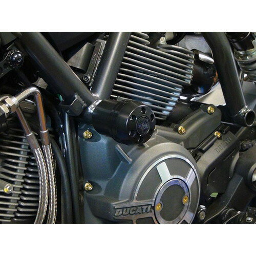 P&A International(パイツマイヤーカンパニー) ダンパー機能付き クラッシュパッド X-Pad DUCATI用 ブ..