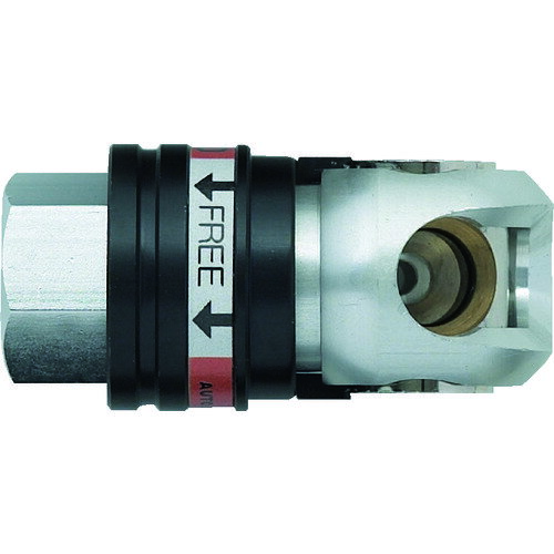 TRUSCO(トラスコ) エアカプラ・継手 オートロックスィングカップリング メネジ R3/8 TSC23SF