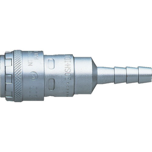 日東工器 エアツール エアカプラ・継手 ハイカプラ200 鋼鉄製ニトリルゴムNBR(SG) 20017SH