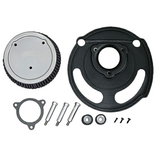 Zipper’s(ジッパーズ) 013454 ハイフローエアクリーナーキット 14y- TBWツアラー ブラック 117-460 バイク エアフィルター・エレメント