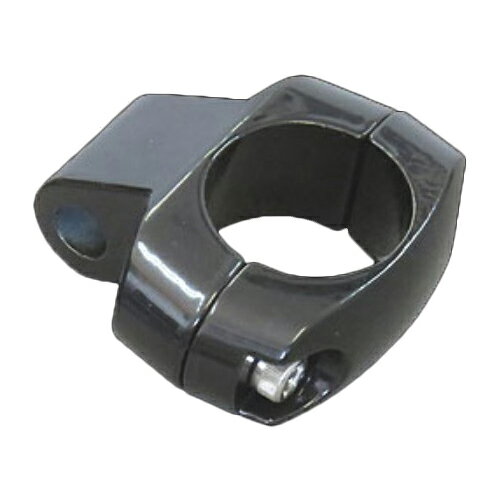 ULTRA COOL 017986 オイルクーラー LEDランプ用ハンドルバークランプ マットブラック AC-20B バイク ハンドルホルダー・ライザー・ポスト(2)