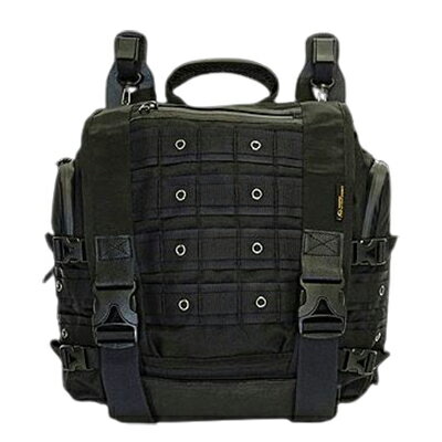 Rough Tail(ラフテール) 017091 MADアサルトバッグ17L ブラック MAD-SB-AS-17-BK バイク サドルバッグ・サイドバッグ