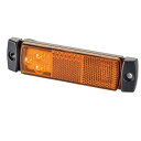 PA-MAN(パーマン) マーカー ライト 3LED DC12-24V 防水 オレンジ 反射板 LEDライト トラック 外装