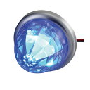 PA-MAN(パーマン) マーカー ランプ SMD LED 防水 プラスチックレンズ DC12/24V ブルー ねじ込み固定式 トラック 外装