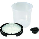 3M(スリーエム) PPS シリーズ2.0 交換用リッド&ライナー 600ml 用 200ミクロン ボトル・容器(4)