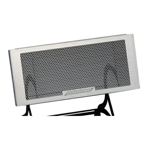 エッチングファクトリー SS/MONSTER(〜00)用 オイルクーラーガード エンブレムカラー：ブラック OGD-SS..