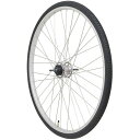 GRK(ジーアールケー) RW-3S27AL-R 内装3Sアルミ後ホイール ローラーブレーキ用(タ・チ付) 27インチ アルミシルバー 自転車 完組ホイール(4)