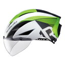 OGK KABUTO(オージーケーカブト) AERO-R1CVTR エアロ・R1CVTR G-1グリーン S/M 自転車 スポーツヘルメット(4)