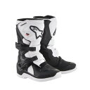 alpinestars(アルパインスターズ) キッズ TECH3S ブラック/ホワイト 10(17.5cm) C1253 バイク オフロードブーツ
