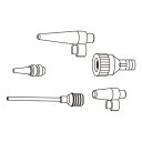 フルプラ 9101 910用アダプターセット 自転車 ポンプ部品