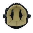 マルシン工業(Marushin) MCJ1/MCJ2用 内装 クラウンパッド ベージュ L 33003140 バイク ヘルメットアクセサリー