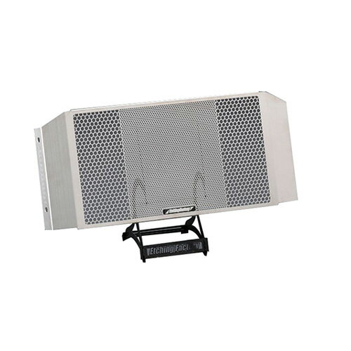 エッチングファクトリー FZS600(98〜00)用 ラジエターコアガード エンブレムカラー：レッド RGY-FZS6-0..