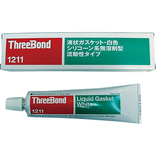 ThreeBond(スリーボンド) ケミカル類 液体ガスケット 1211 液状ガスケット(白)100g