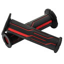 DAYTONA(デイトナ) グリッピーグリップ GG-D-LINE φ22.2用 全長125mm ブラック/レッド 98445 バイク