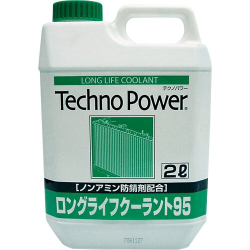 Techno Power(テクノパワー) 自動車 LLCクーラント 緑 2L