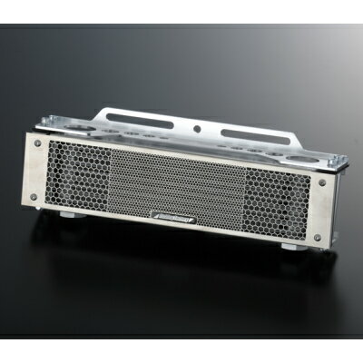 エッチングファクトリー EARL’S9インチ13段ストレート用オイルクーラーガード エンブレムカラー：ブラ..