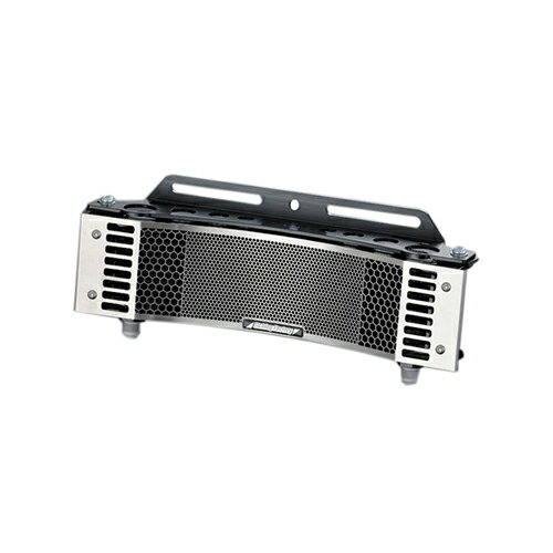 エッチングファクトリー EARL’S9インチ10段ラウンド用オイルクーラーガード エンブレムカラー：イエロ..