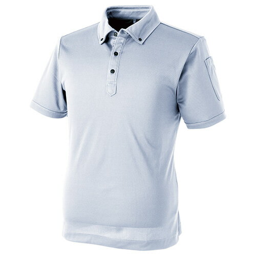 C’s CLUB(シーズクラブ) パフォーマンス半袖ポロシャツ シルバー 3L 1111 作業 安全 保安 作業服