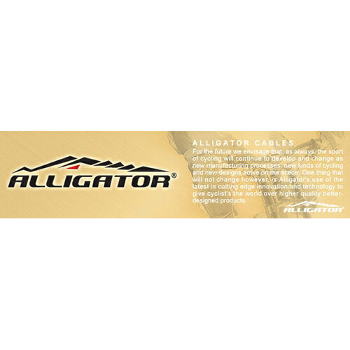 ALLIGATOR(アリゲーター) 自転車 ブレーキ LY-VBP09 シフターガイドパイプ レッド