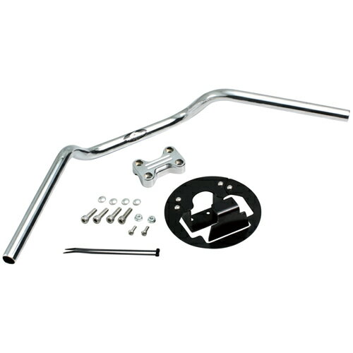 HURRICANE ナロー2型 ハンドルキット クロームメッキ HBK673 バイク ハンドルバー