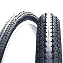 SHINKO(シンコー) SR187 DEMING JETDAIii L/Z(デミングゼッタイイイ) 24×1 3/8 W/O ブラック タイヤのみ 自転車