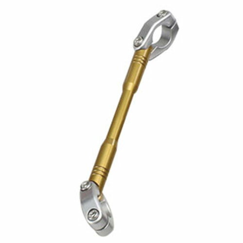 HURRICANE HB0678G ハンドルブレース XSサイズ ゴールド&シルバー バイク