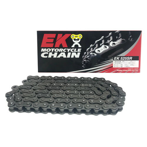 EKチェーン(江沼チェーン) SRシリーズ 525SR-110L スチール SPJ(クリップジョイント) 525SR-110L-SPJ バイク チェーン(2)