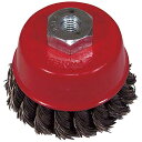 柳瀬 BAKCH75E 鋼線ヒネリED 75×M10mm 10個入 加工工具 グラインダー用