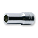 ko-ken(コーケン) 3300x-10 3/8(9.5mm)SQ. 6角セミディープソケット 10mm ハンドツール用ソケット・ビット