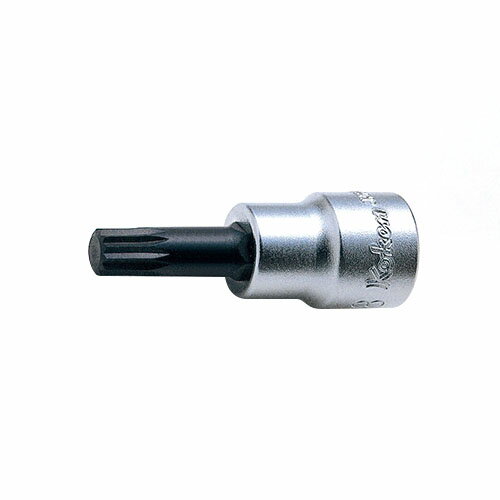 ko-ken(コーケン) 3020.50-M10 3/8(9.5mm)SQ. 3重4角ビットソケット(xZN規格) 全長50mm M10