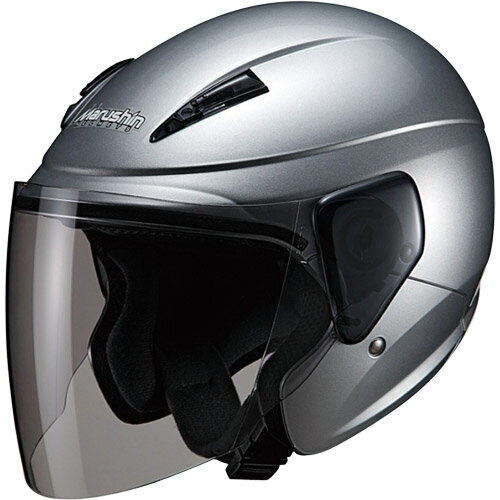 マルシン工業(Marushin) バイク セミジェットヘルメット M-520XL シルバー XL