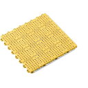テラモト タッチマットツー イエロー 300×300mm MR0641765 整備マット・シート