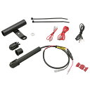 DAYTONA(デイトナ) マルチバーUSB電源 Type-C ミラークランプタイプ ショート 100mm 17675 バイク 電子機器