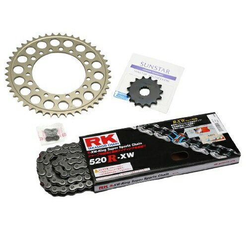 SUNSTAR(サンスター) バイク 駆動系セット スプロケット&チェーンキット KR46201 GSX400S KATANA[92-98]