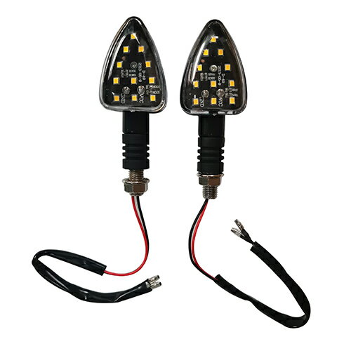 エナジープライス LED ウィンカー トライアングル 2個セット バイク