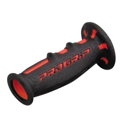 PROGRIP(プログリップ) バイク スーパーバイクグリップ#601 耐震GEL 120mm 貫通 レッド/ブラック 98024